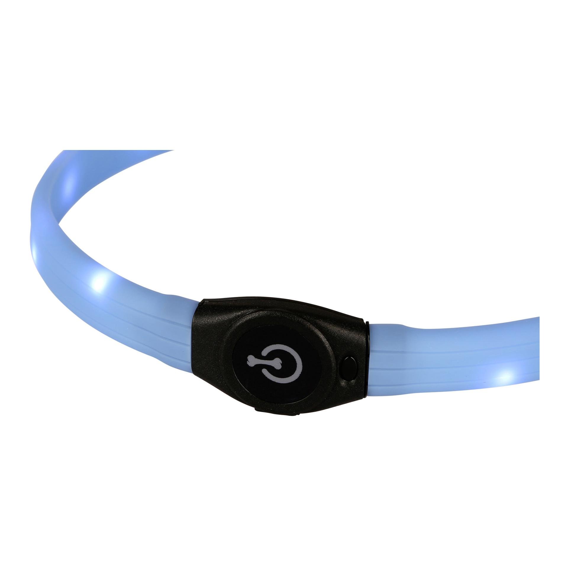 Maxi Safe LED Leucht-Halsband - blau