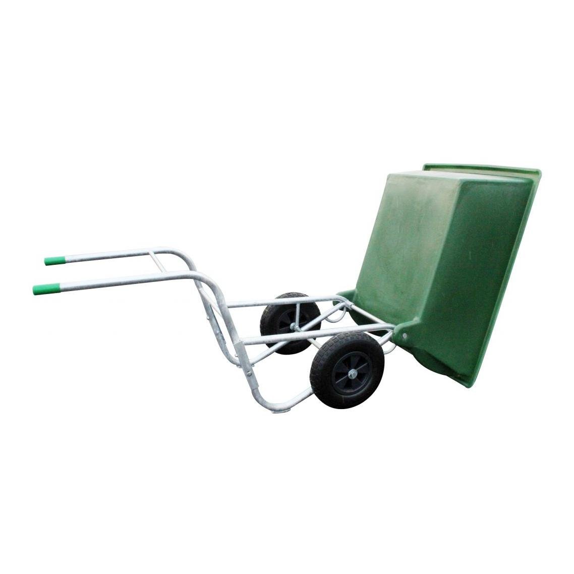 Brouette petit modèle Poly Rocker – kaki