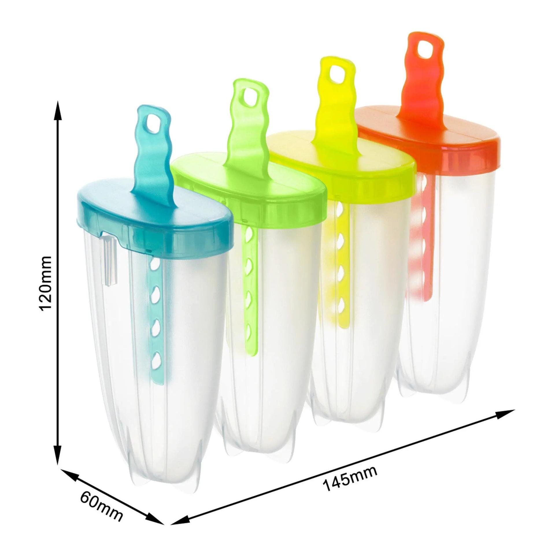 Lot de 4 moules à glace pour esquimaux