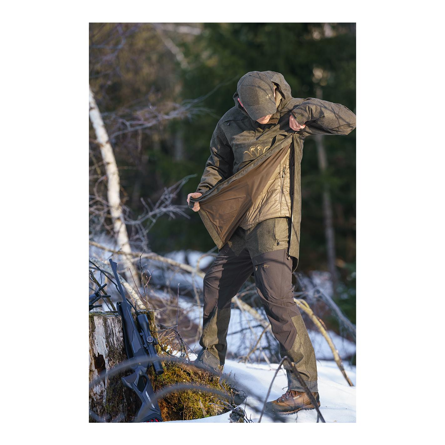 Ake Vintage Hose - Olive Mélange/Schwarz