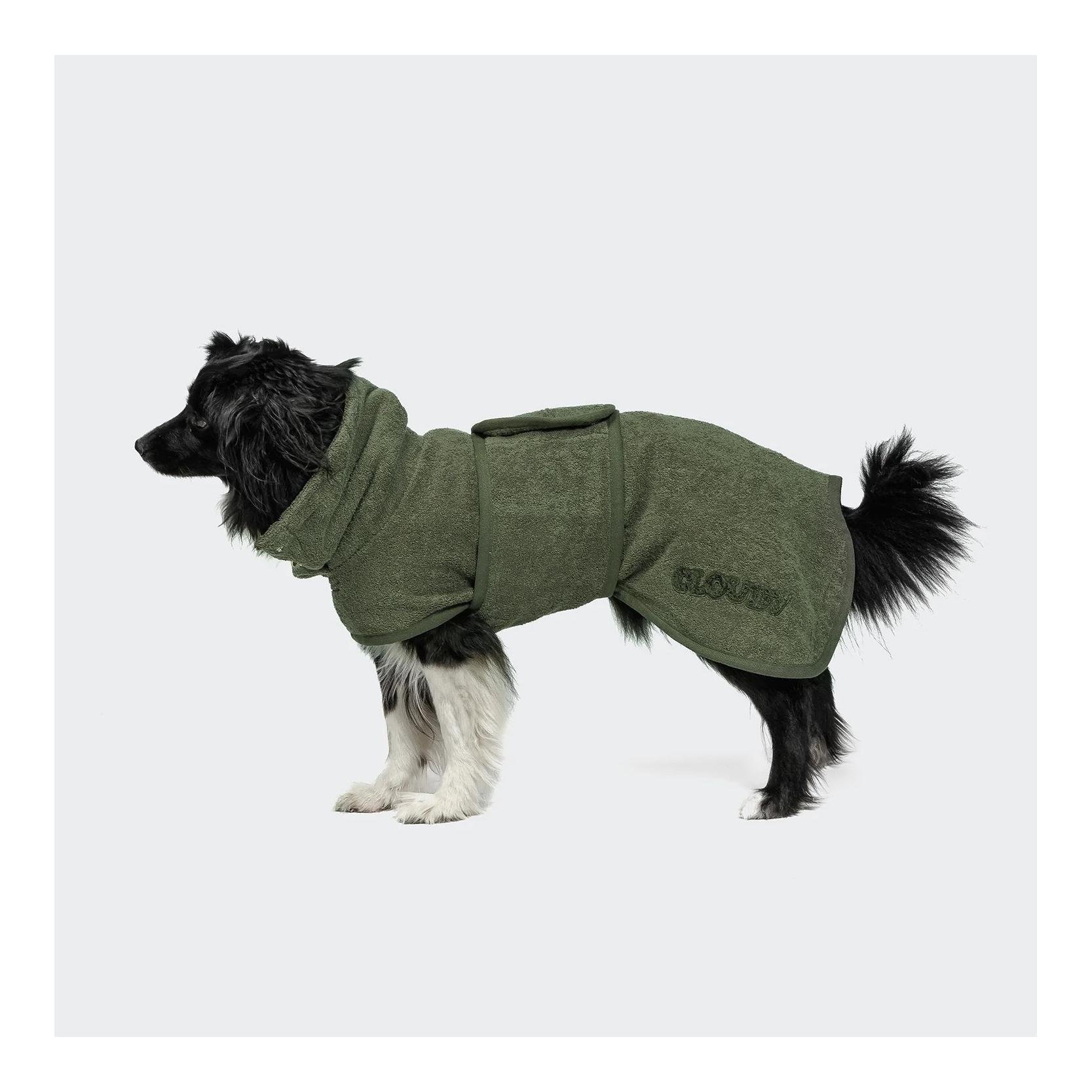 Hundebademantel Wannsee - sage