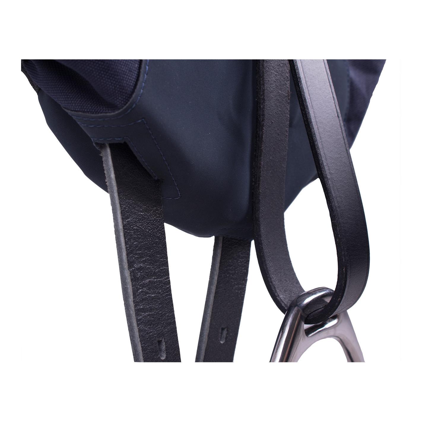 QHP Housse de selle turnout extra - bleu marine