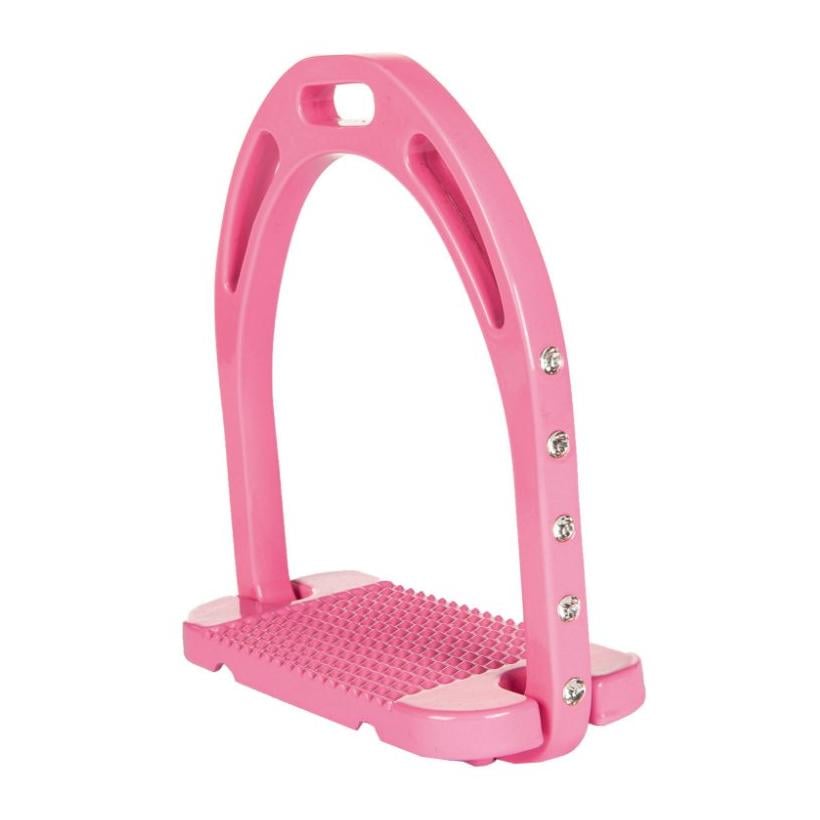 Image of HKM Steigbügel Glitter - pink bei Hauptner.ch