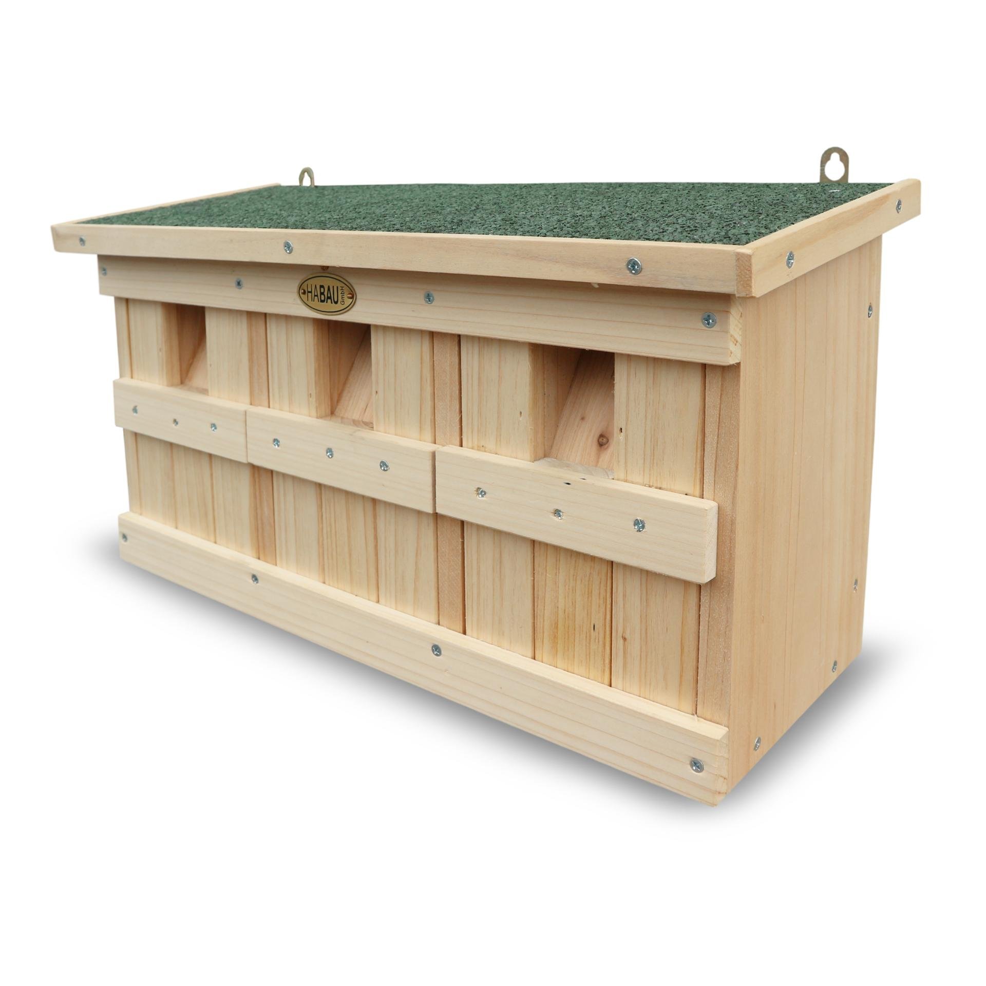 Maison des moineaux avec 3 chambres de reproduction 