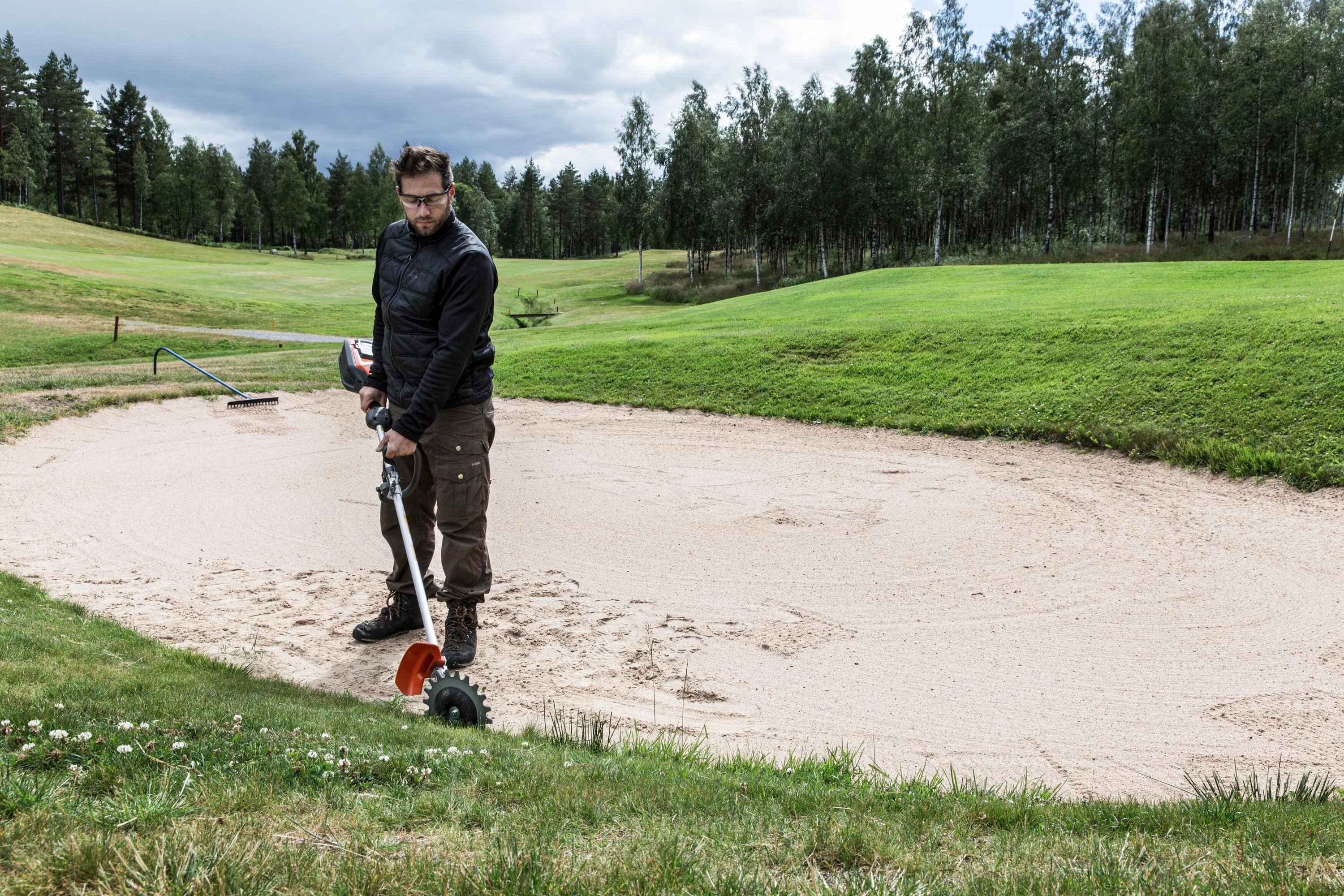 Akku - Kombisystem 525iLK - mit Trimmeranbauteil