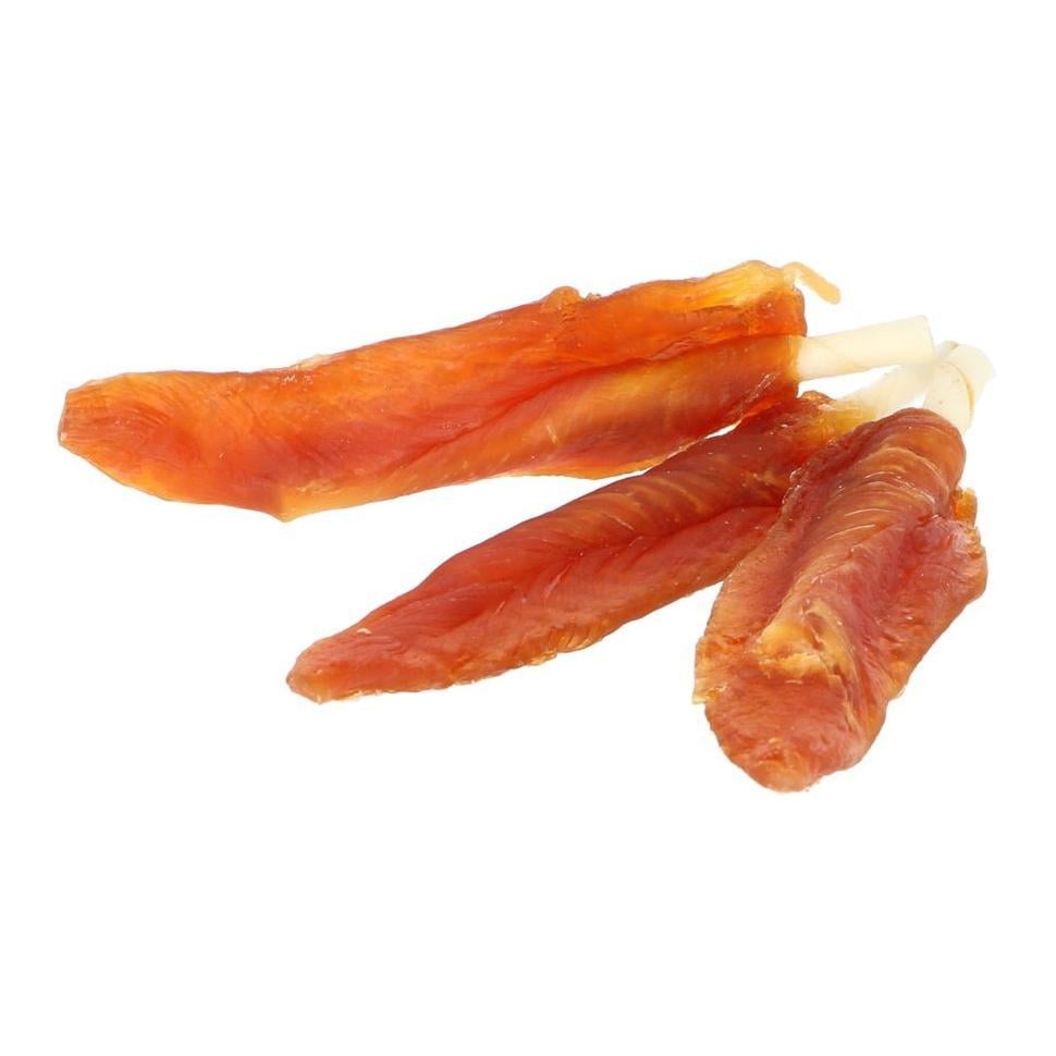 Hähnchenfilet auf Calciumstange