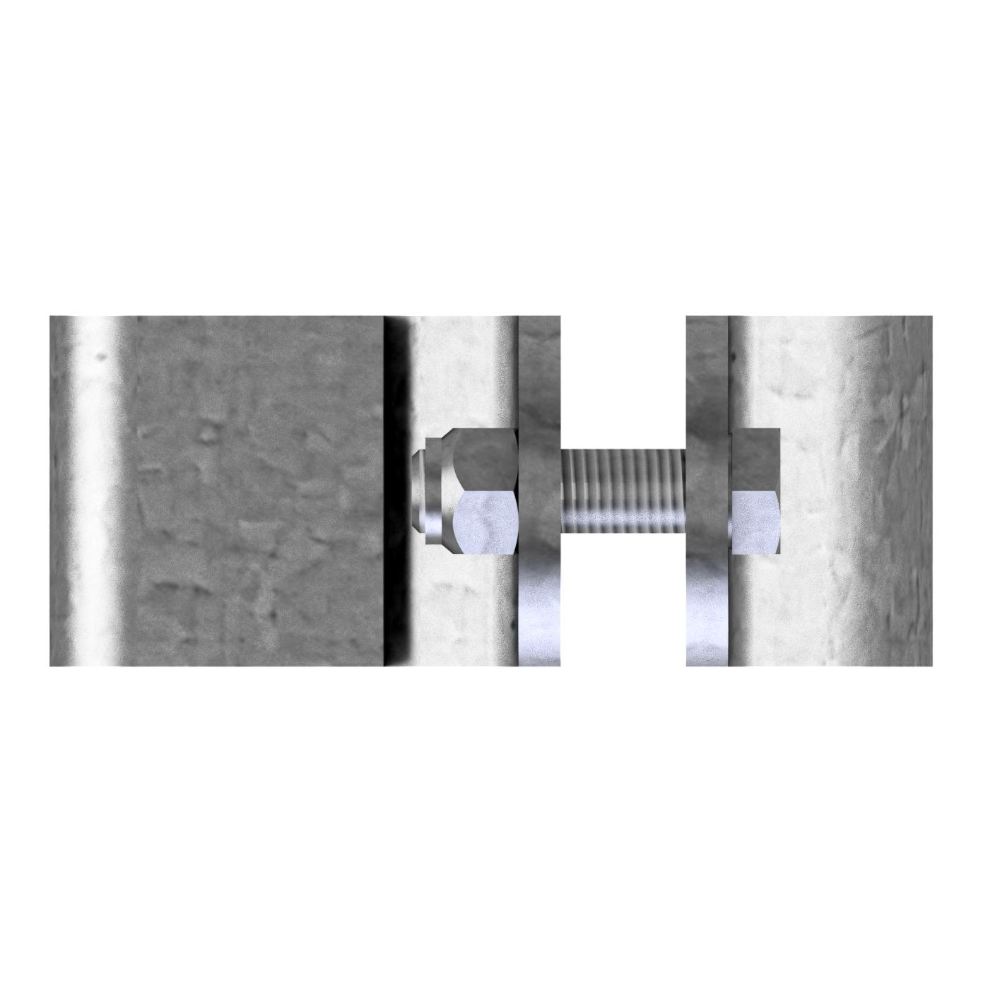 Schelle, mit Riegelhalter, einfach