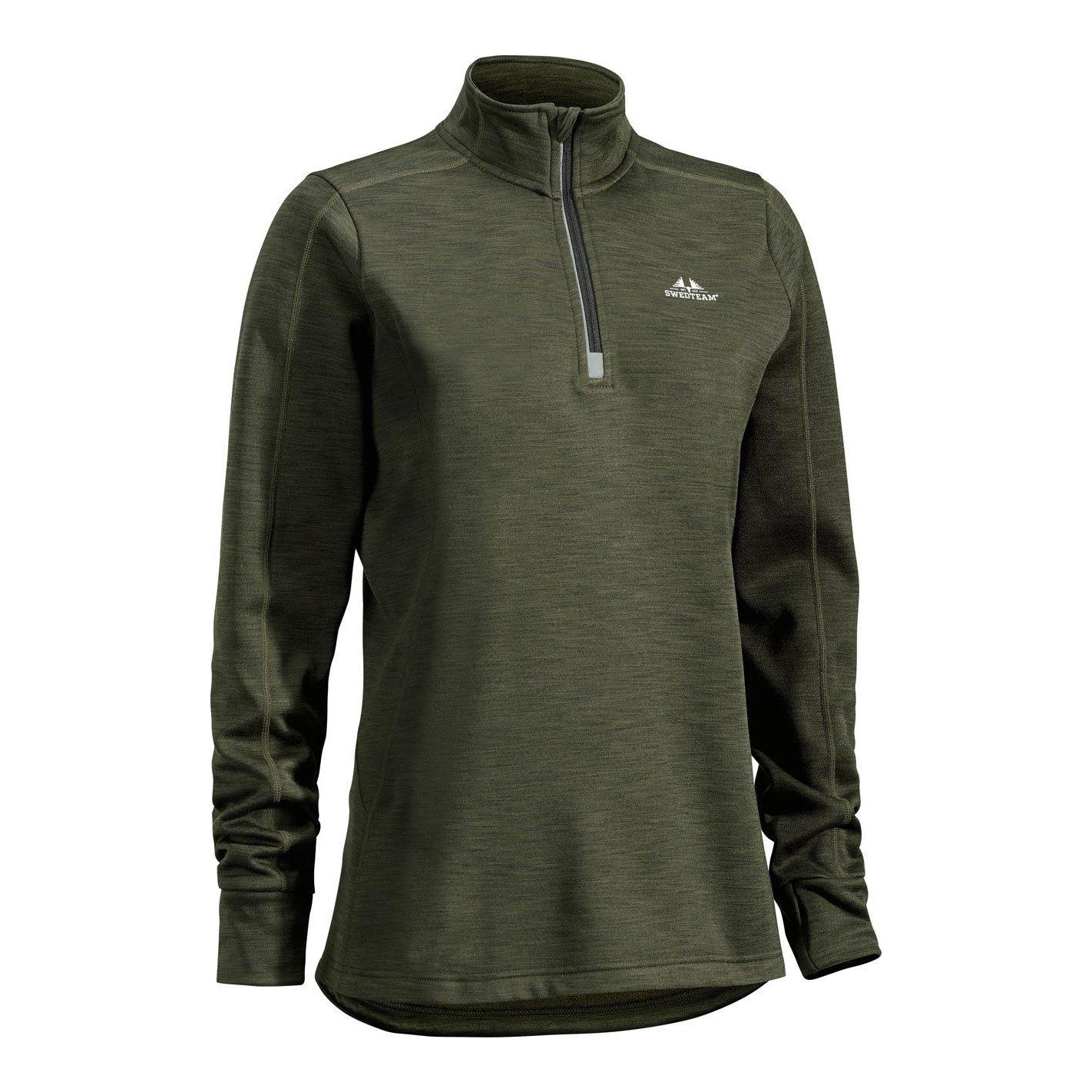 Image of Swedteam Ultra Light W Sweater Half-zip - Hunting Green - bei Hauptner.ch