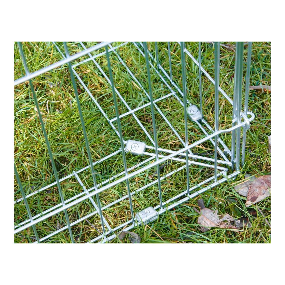 Freilaufgehege mit Ausbruchsperre