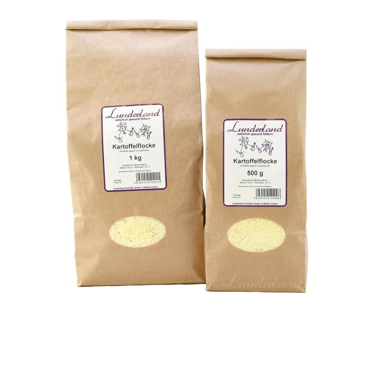 Kartoffelflocke - Einzelfuttermittel für Hunde und Katzen