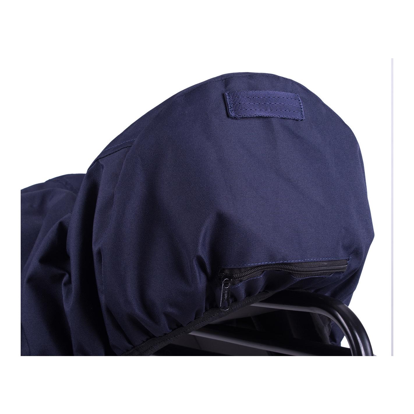 QHP Housse de selle turnout extra - bleu marine