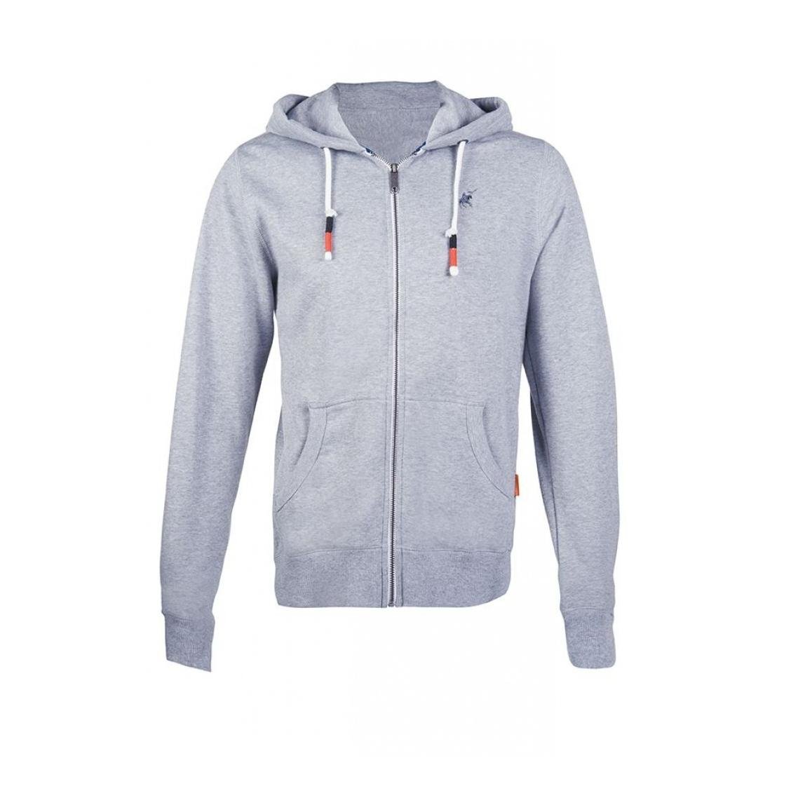 Image of HKM Sweatjacke San Lorenzo Herren - grau meliert bei Hauptner.ch