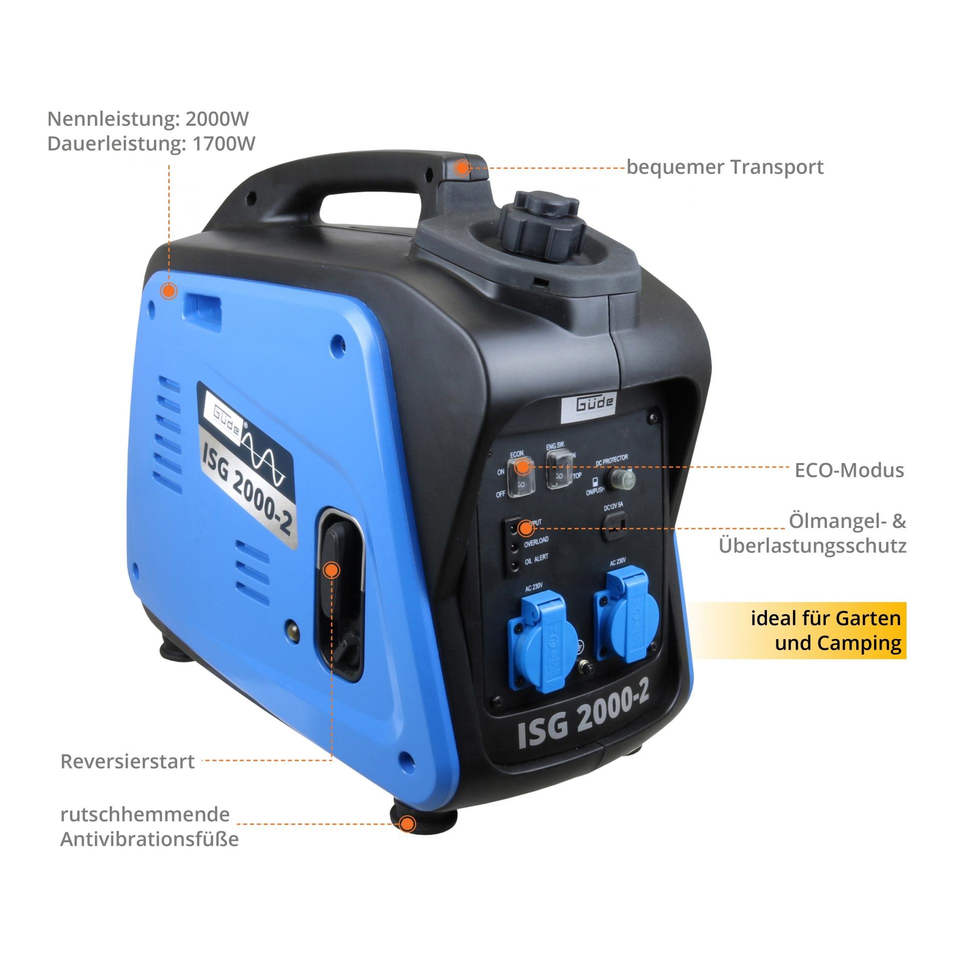 Güde Inverter Stromerzeuger ISG 2000-2
