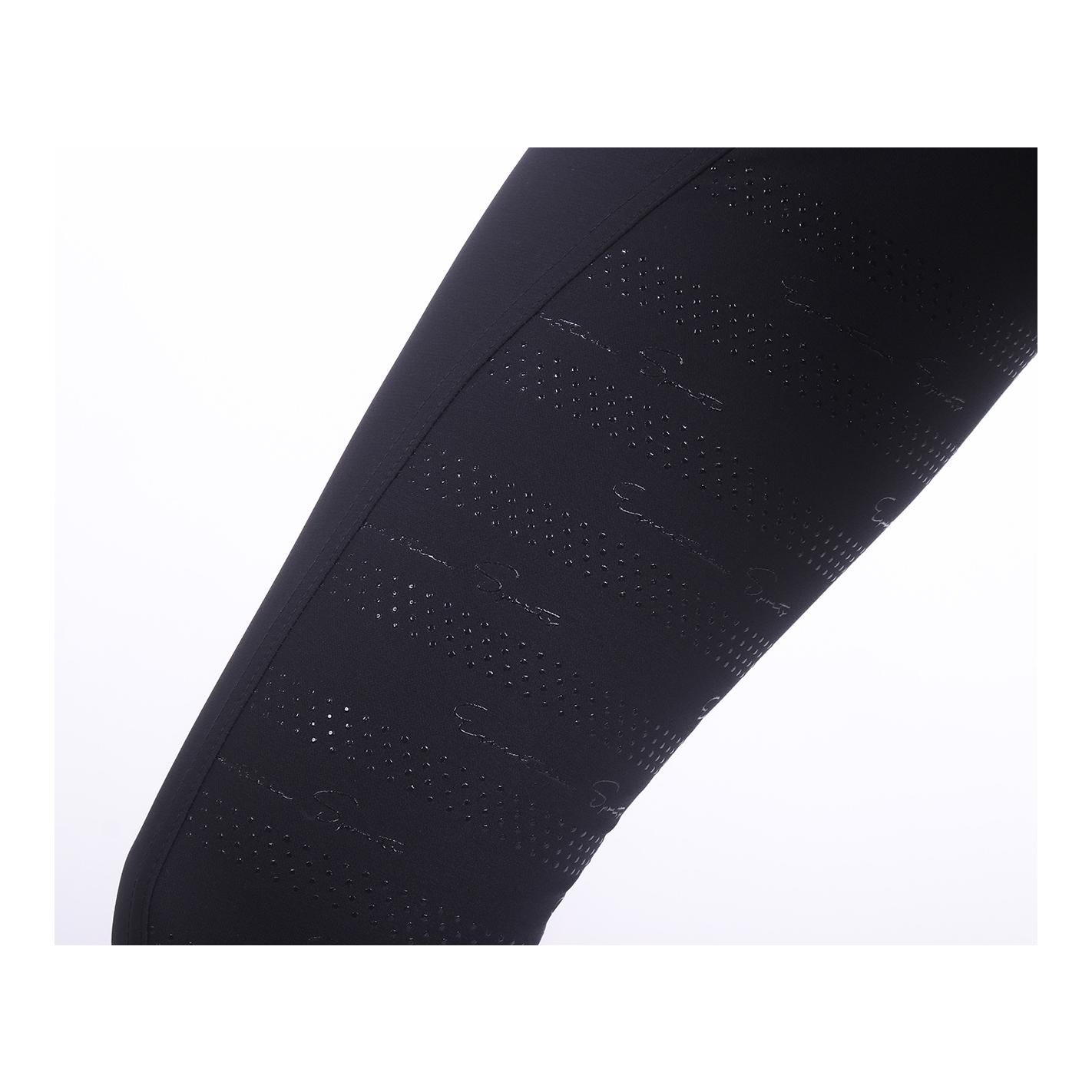 Bundle Reithose Yasmin Kniegripp schwarz + Kniestrümpfe Color 3er Set