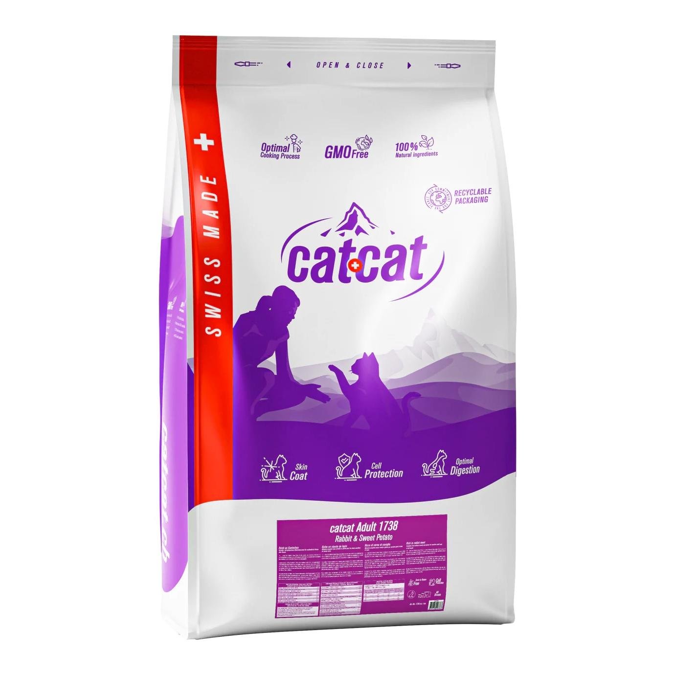 Adult Lapin & Patate douce - Aliments pour chats sans céréales à base de lapin