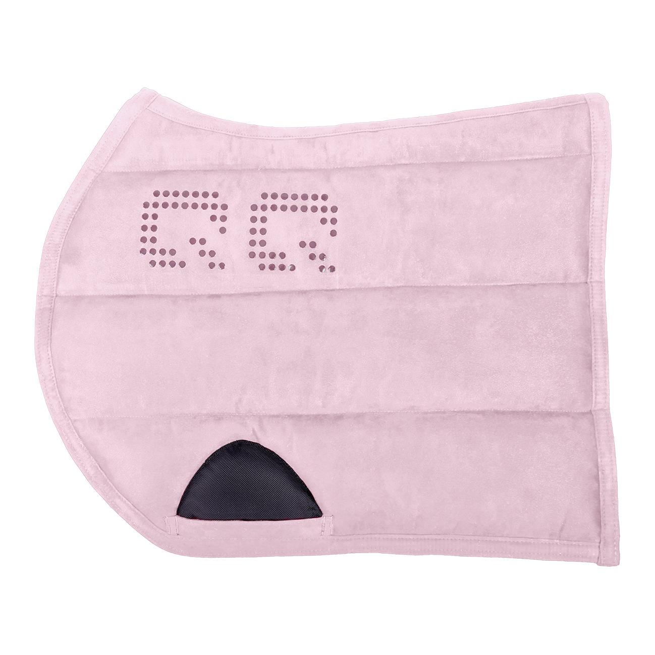 Image of QHP Schabracke Puff Pad Super Grip - soft pink bei Hauptner.ch