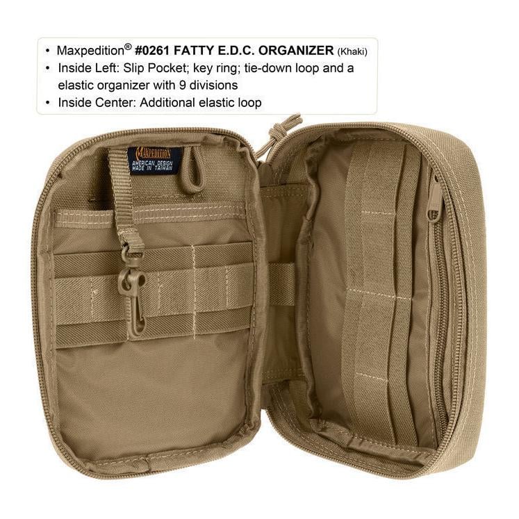 Organisateur de poche Maxpedition "Fatty" - kaki