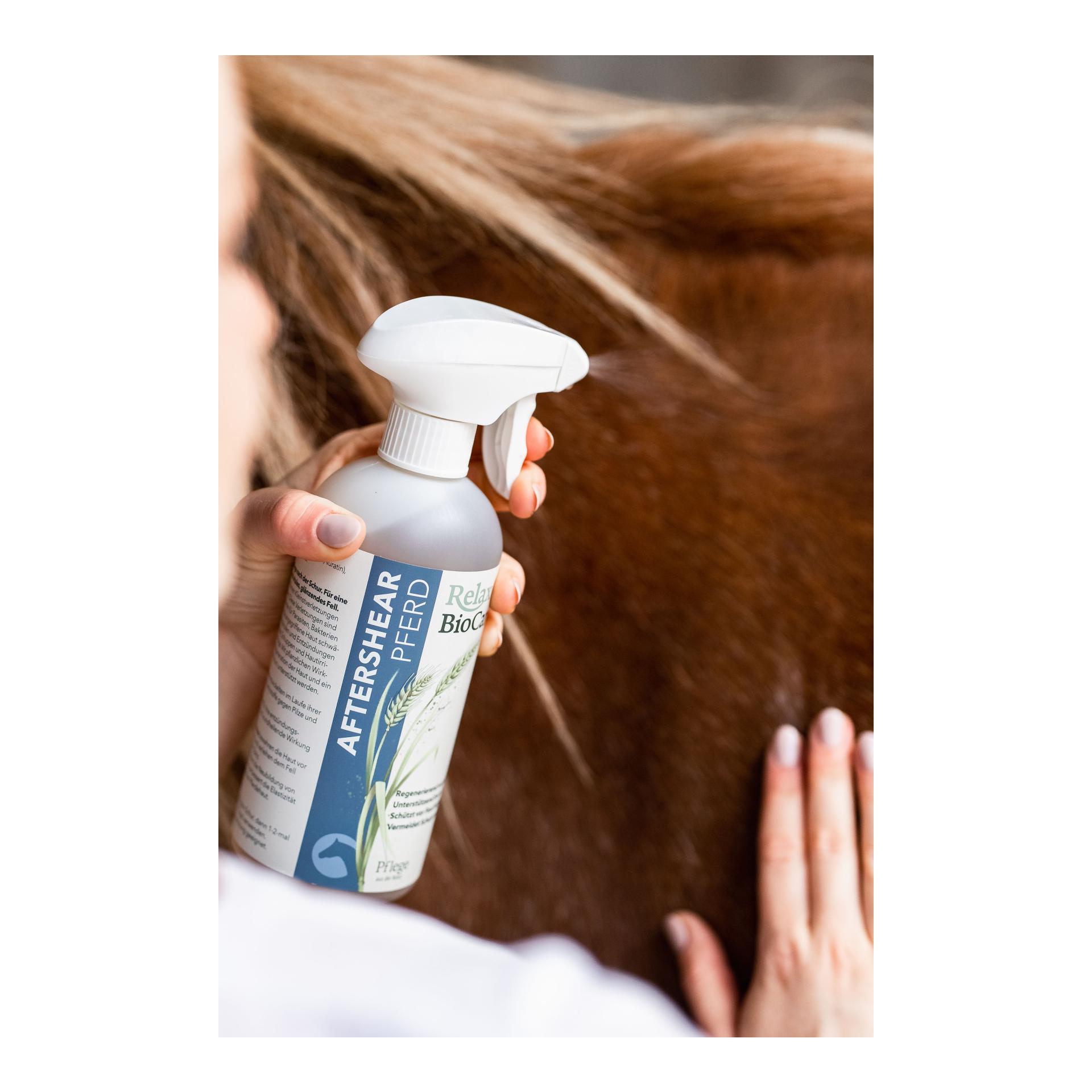 Aftershear pour chevaux