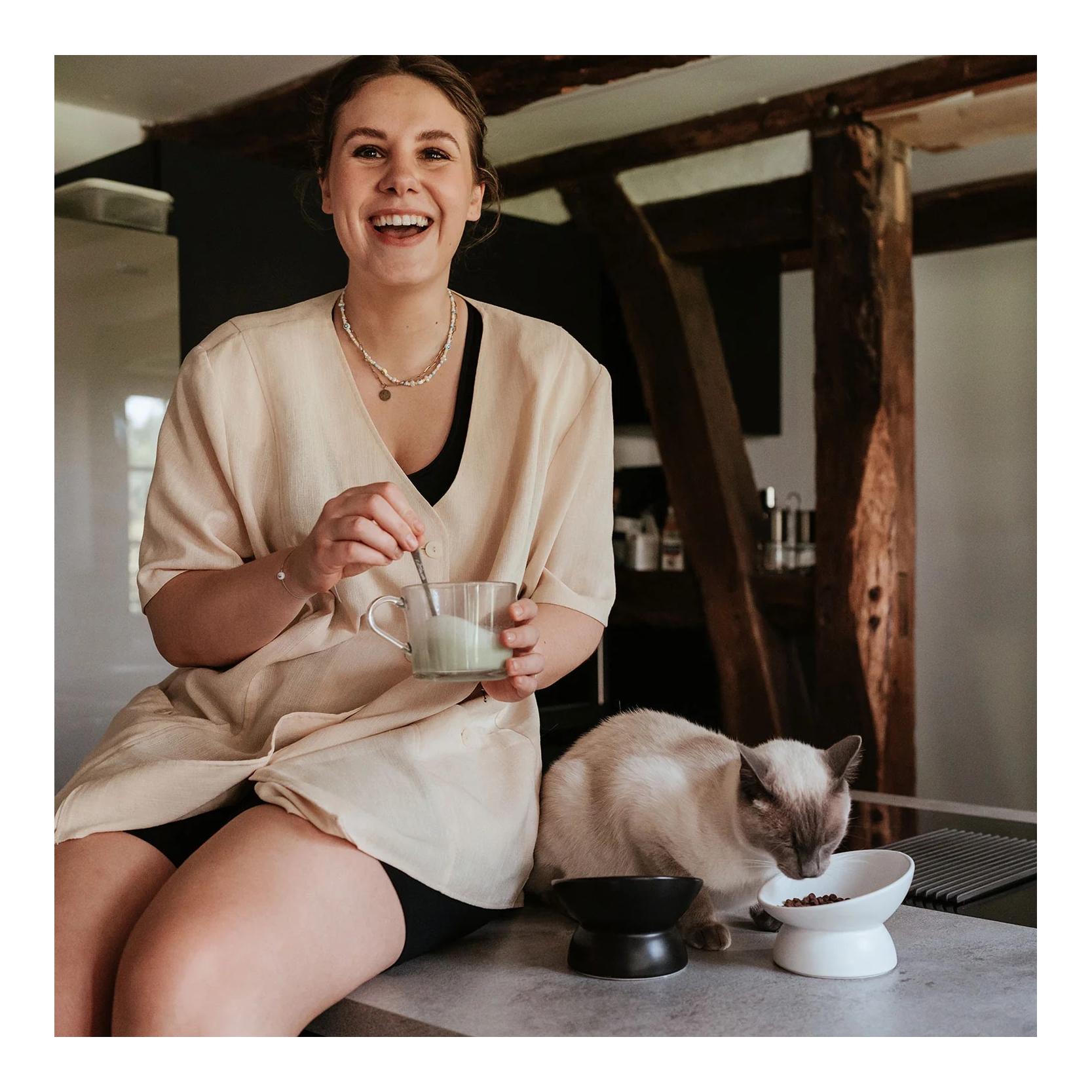 Keramik-Katzennapf Langa