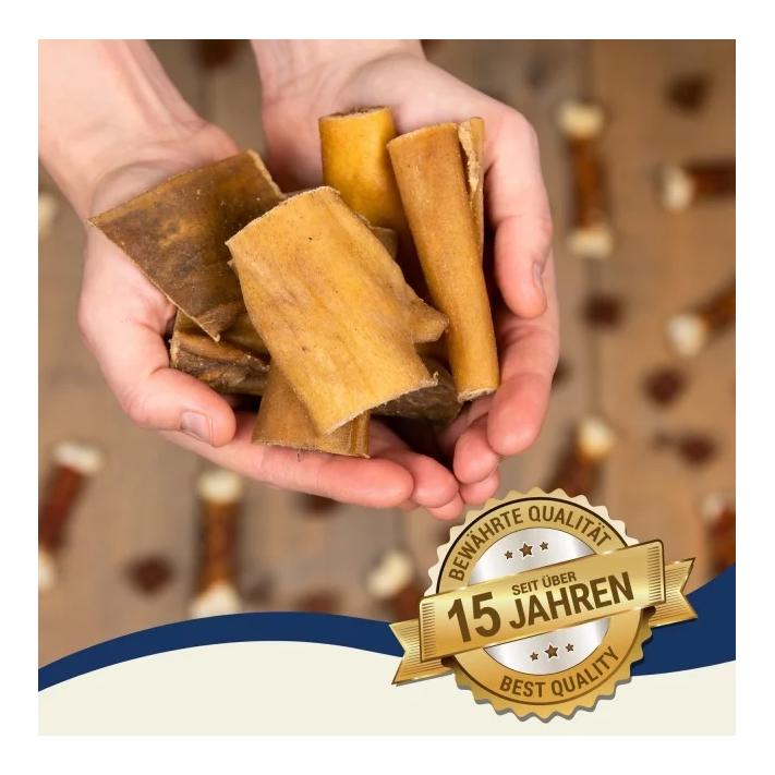 Rinderkopfhaut Abschnitte 4 - 8 cm