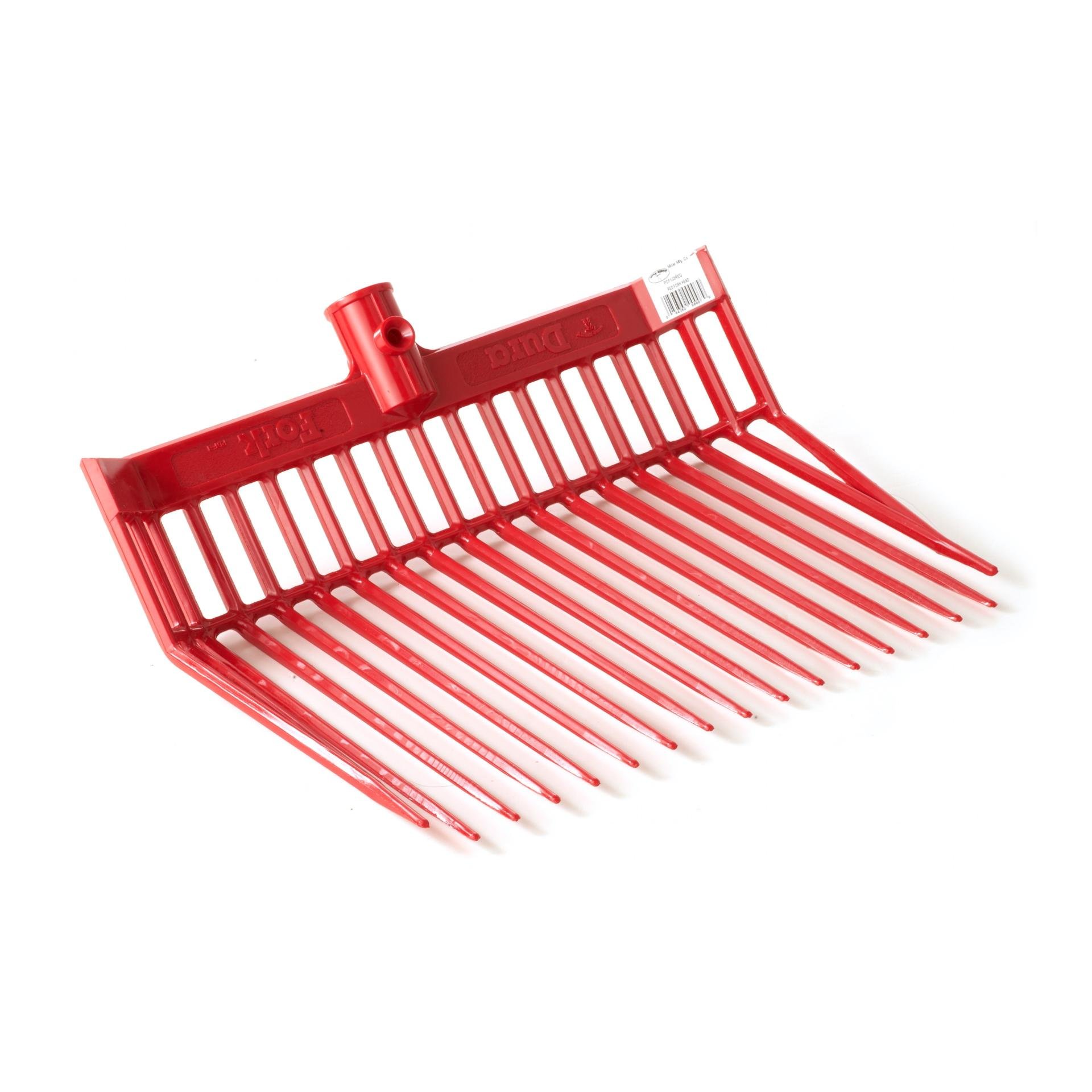 Fourche polyvalente Dura Fork sans manche – rouge