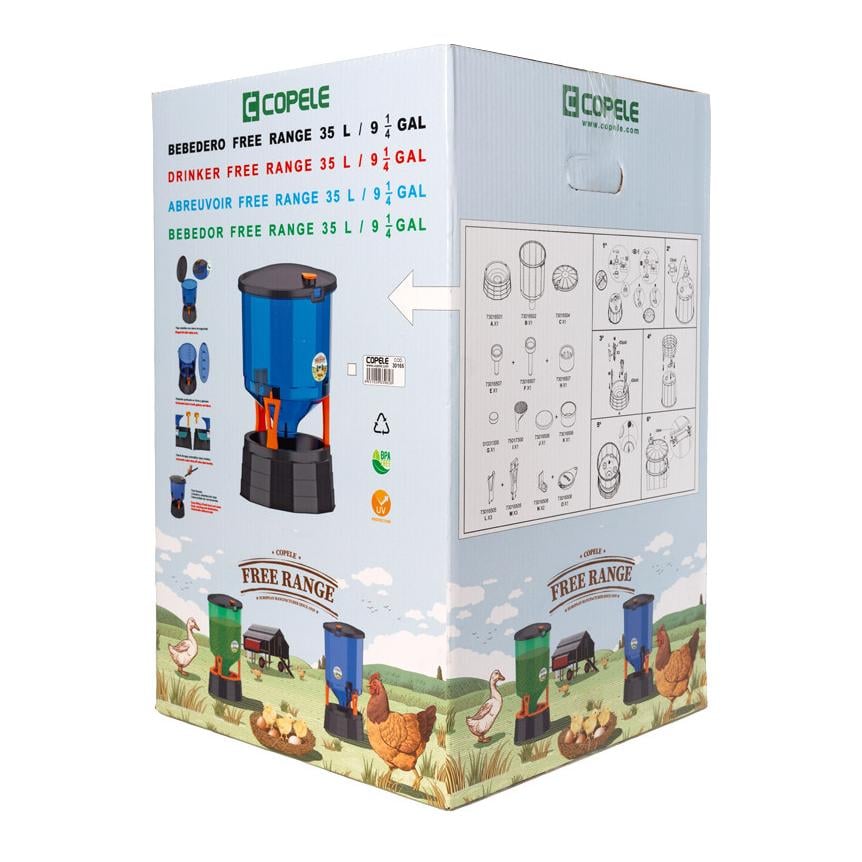 Geflügeltränkesilo Freiland