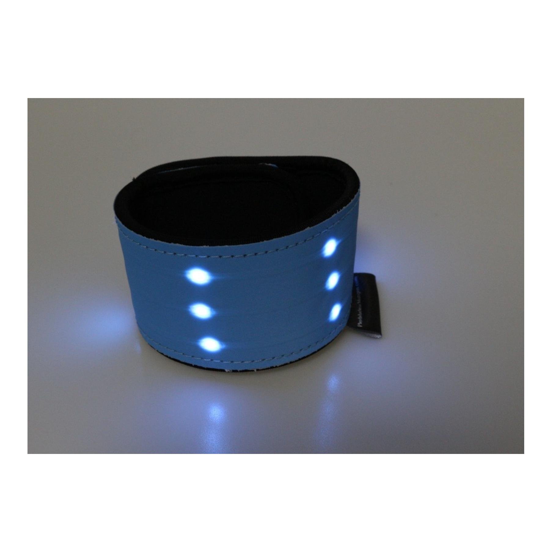 LED Leuchtgamaschen Threeple 4er-Set - blau