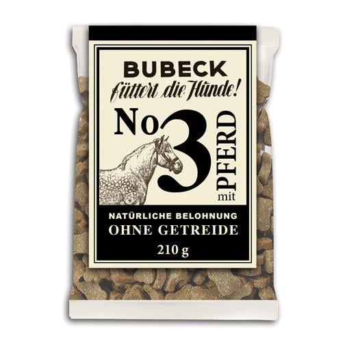 Image of Bubeck Getreidefrei-Snack Nr.3 mit Pferd 210 g bei Hauptner.ch