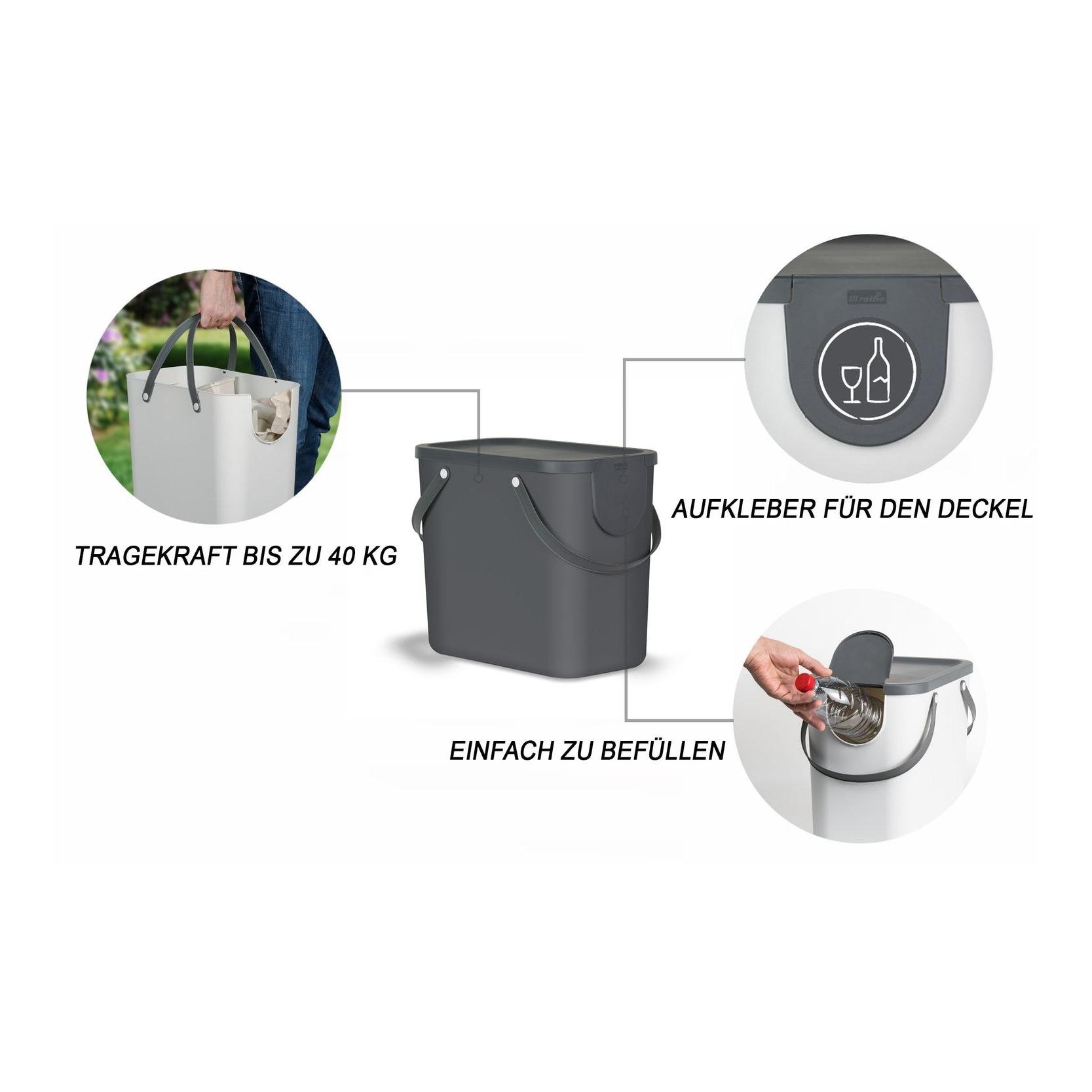 Abfall Recyclingsystem Albula