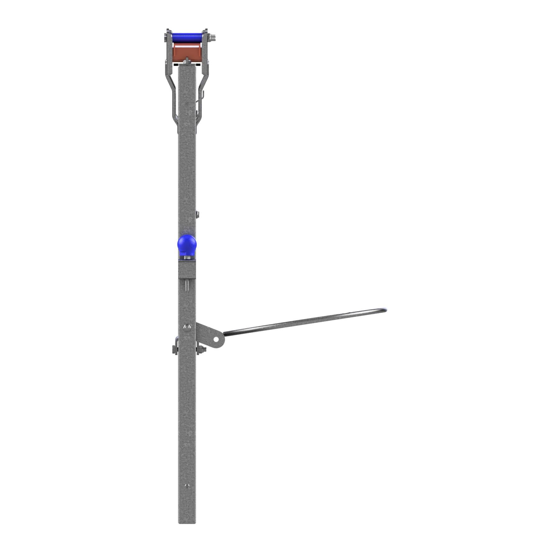 Kälberbox: Frontelement mit Eimerhalter Ø 370 mm