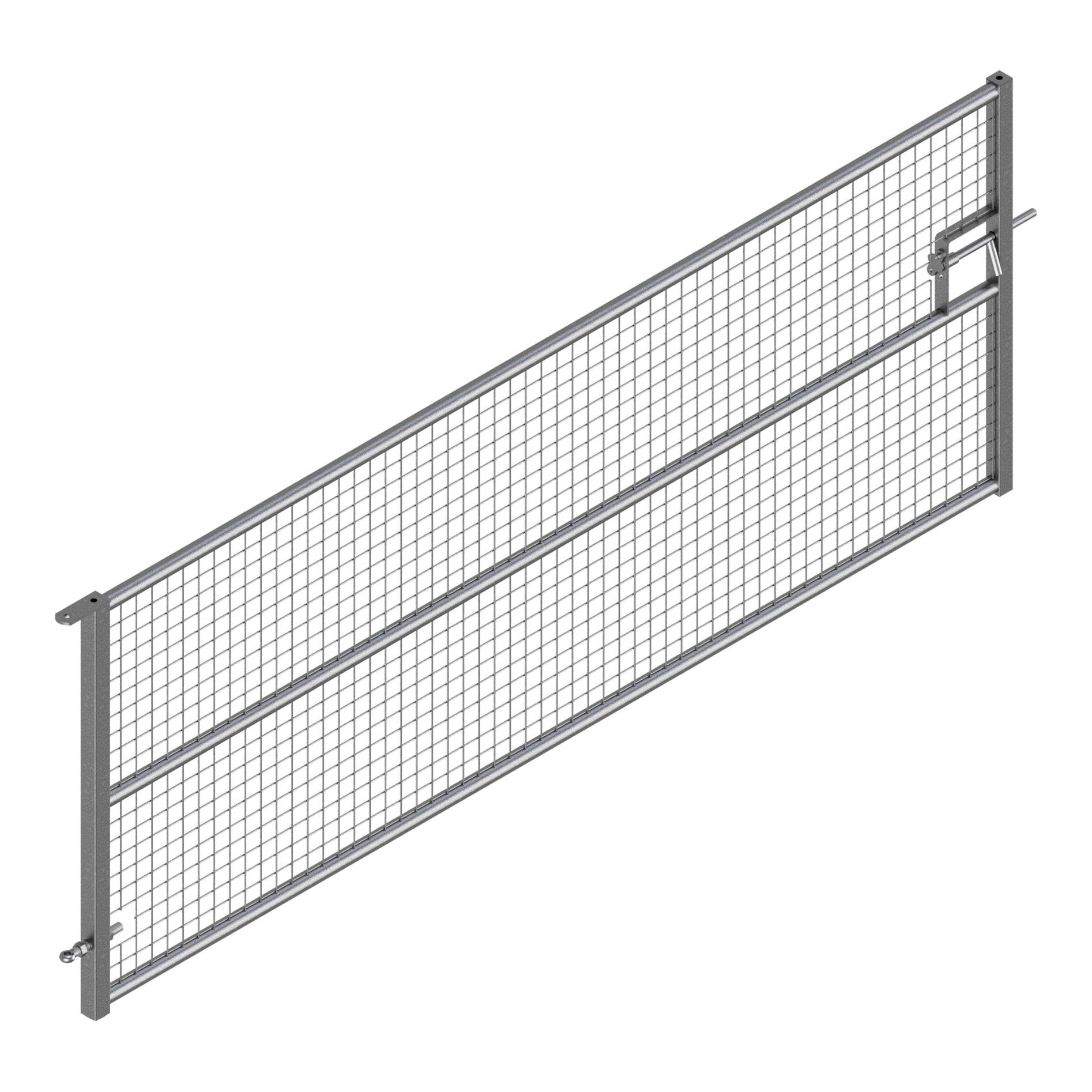Weidezauntor - mit Gitter - Höhe 1.14 m