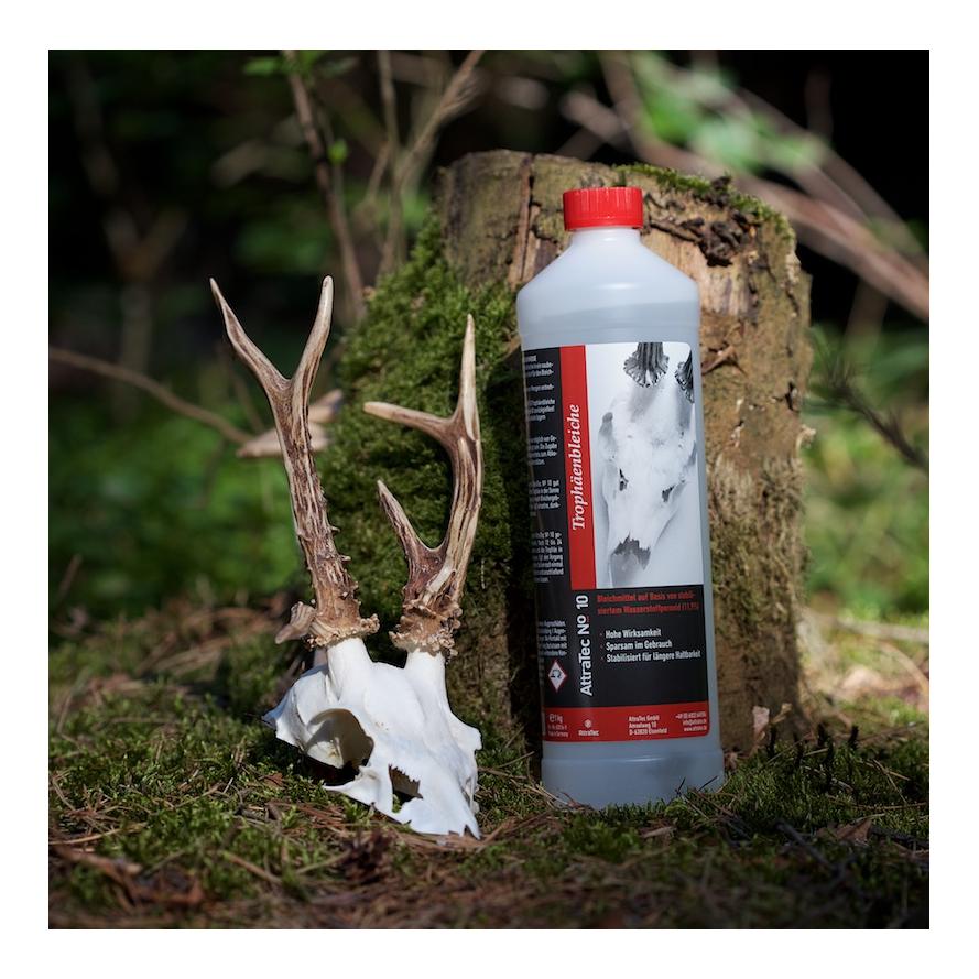 Trophäenbleiche - PE-Rundflasche - AttraTec No 10