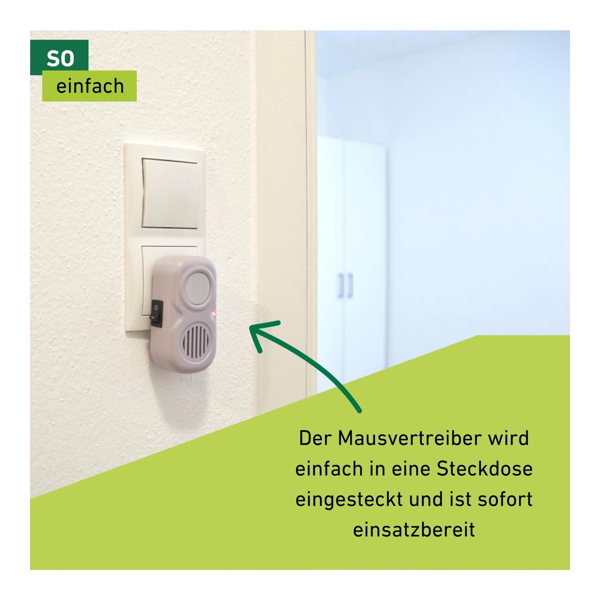 Windhager Répulsif souris Electro Cat - blanc