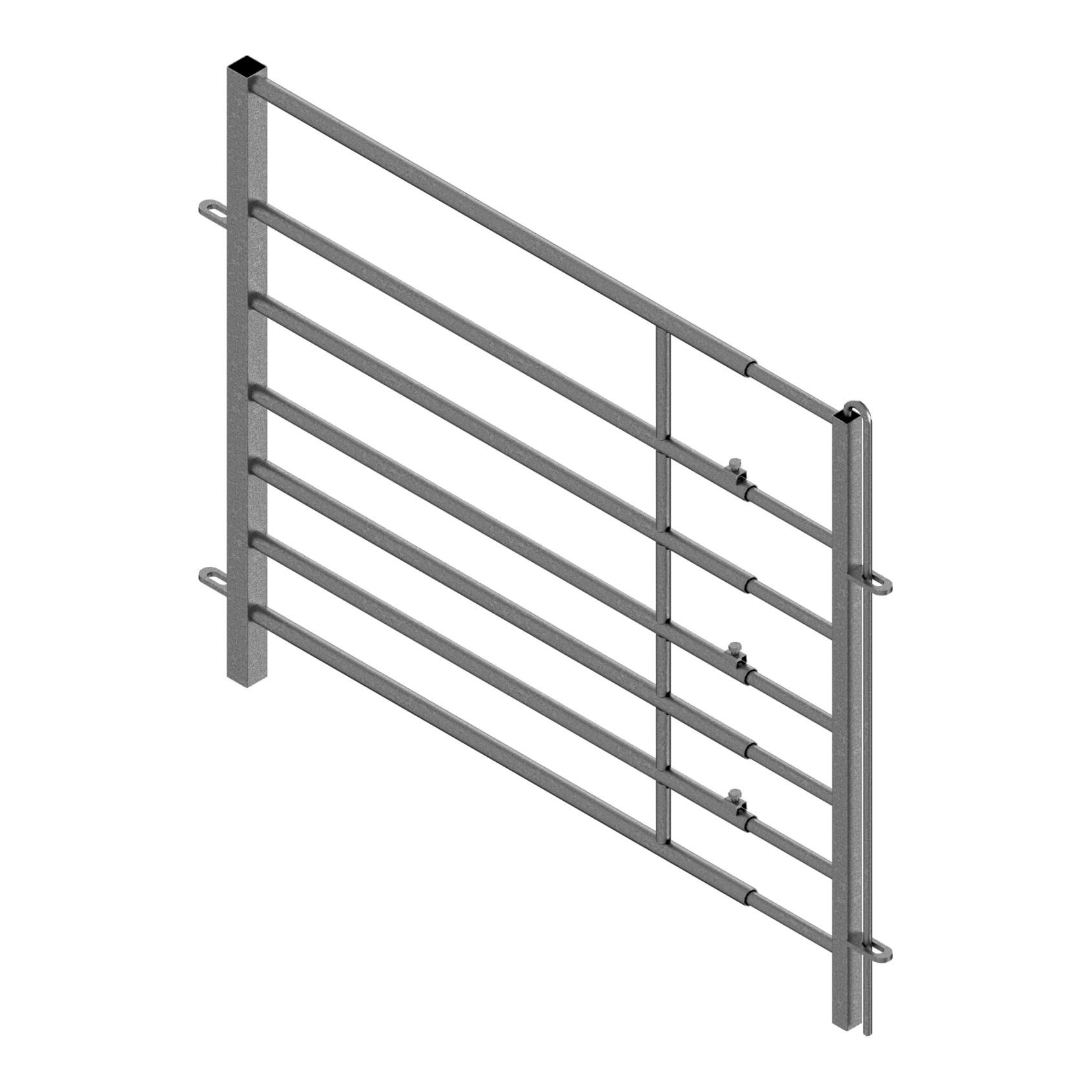 Claie avec barre de raccordement incluse, réglable