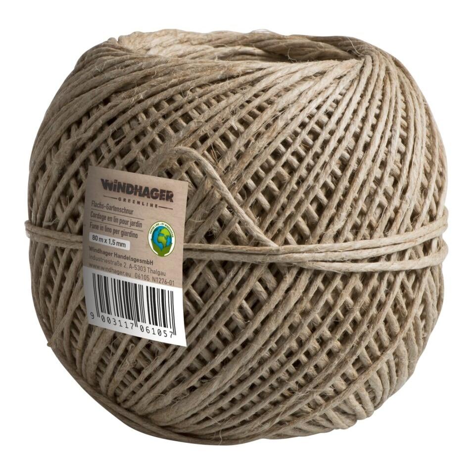 Flachs-Gartenschnur ÖKO