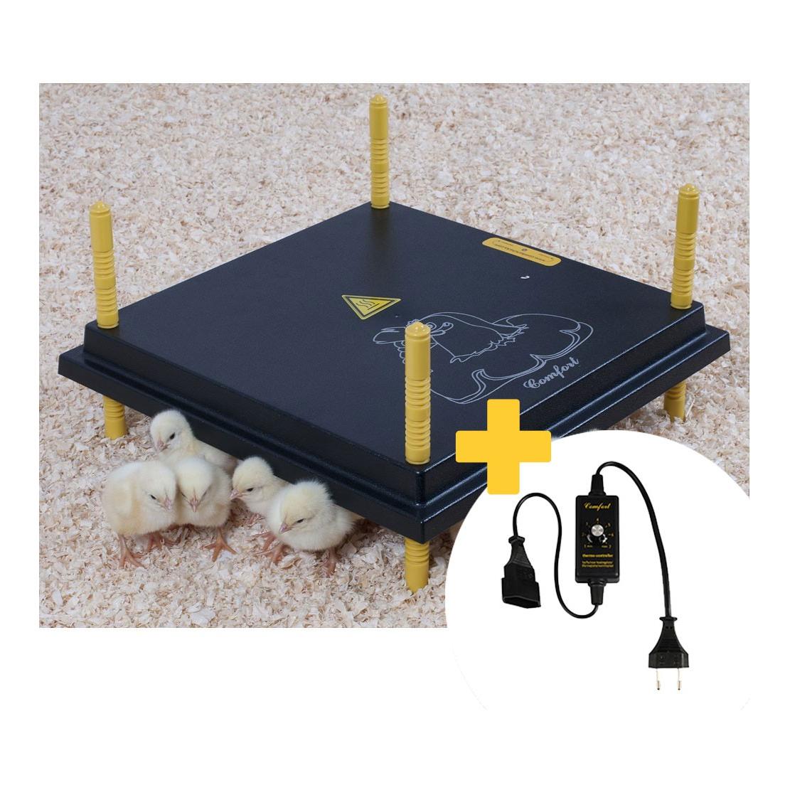 Kunststoff-Wärmeplatte Comfort - inkl. Temperaturregler