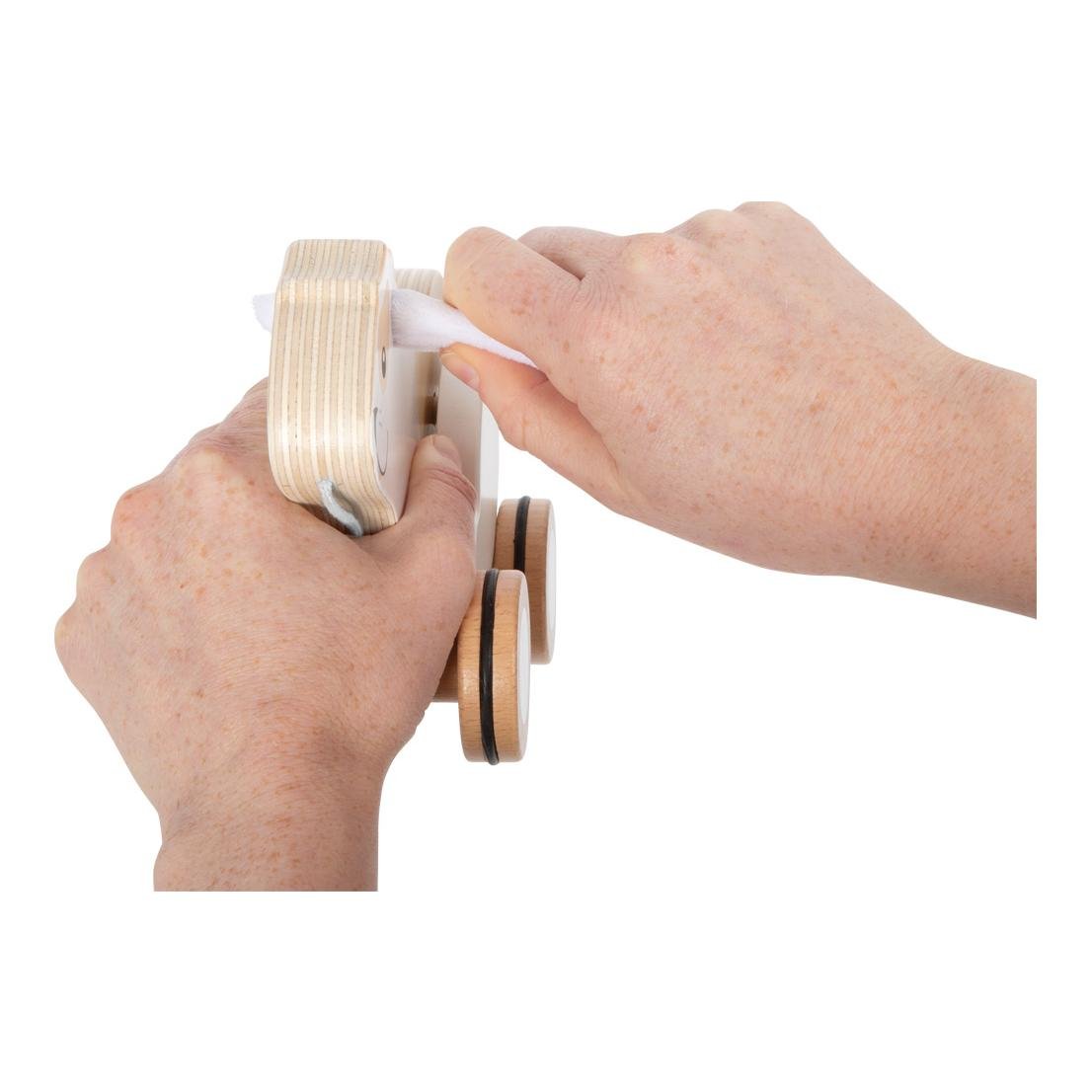 Nachziehtier Hase mit Knisterohren