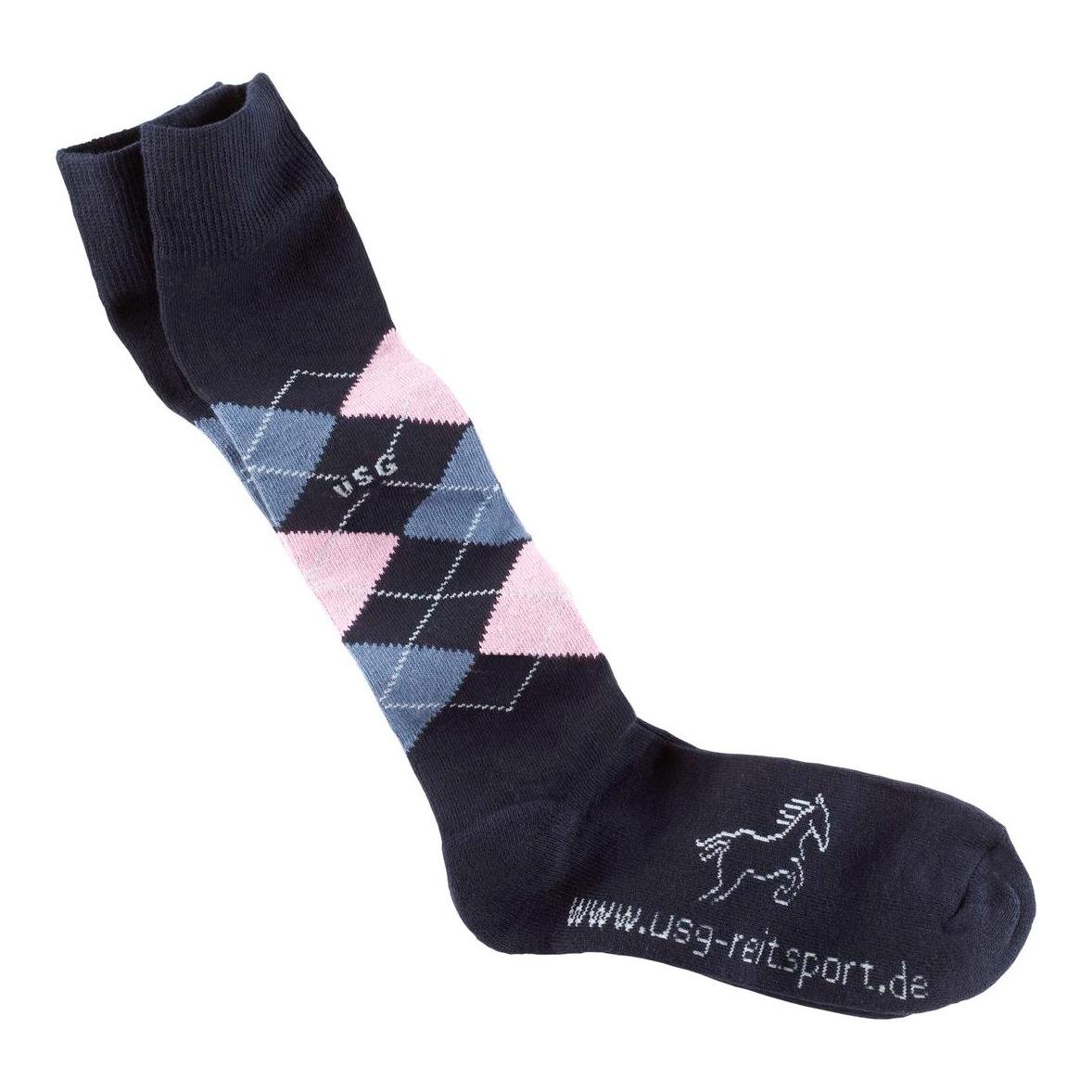 Image of USG Karostrümpfe Original Sockies - blau/pink bei Hauptner.ch