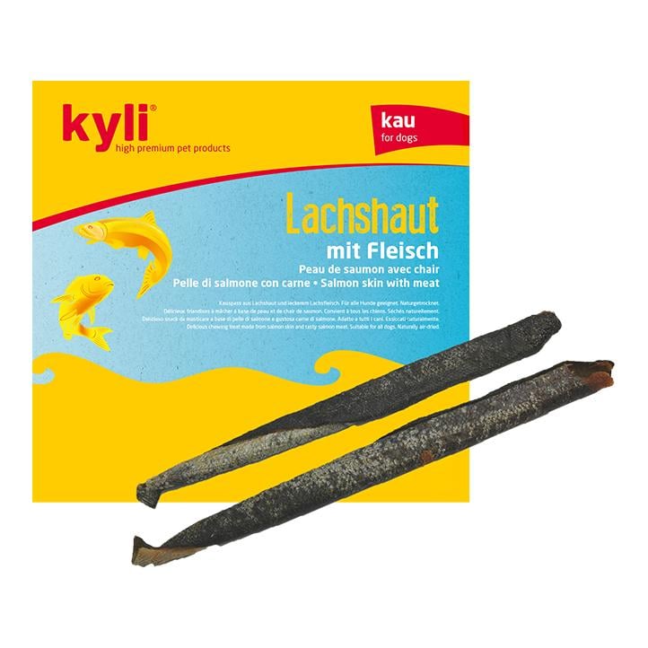 Lachshaut mit Fleisch 50 cm