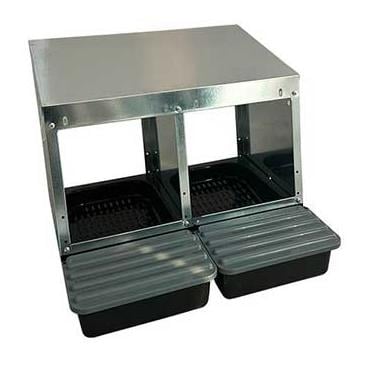 Legenest für Hühner