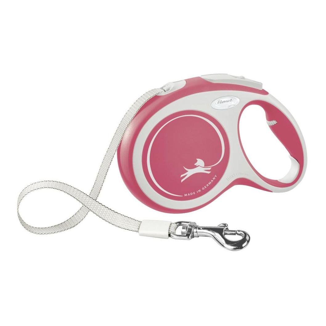 flexi New Comfort Gurt - rot/weiss