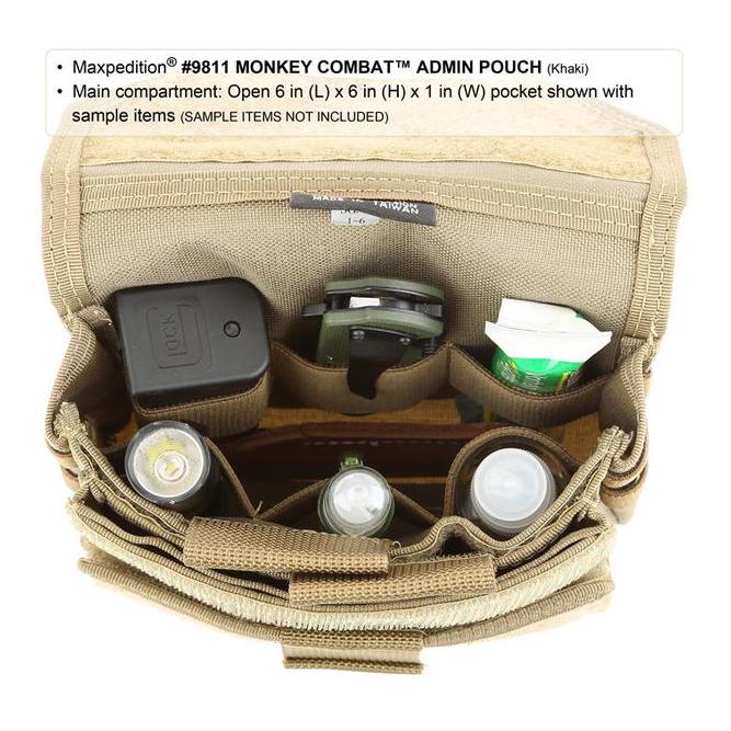 Gürteltasche Monkey Combat Admin Vesten -  Khaki