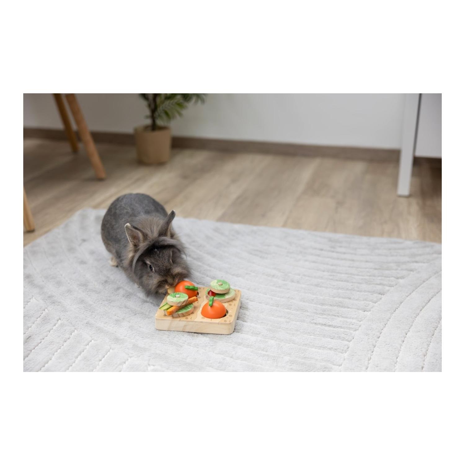 Denk- und Lernspielzeug Veggie für Kaninchen