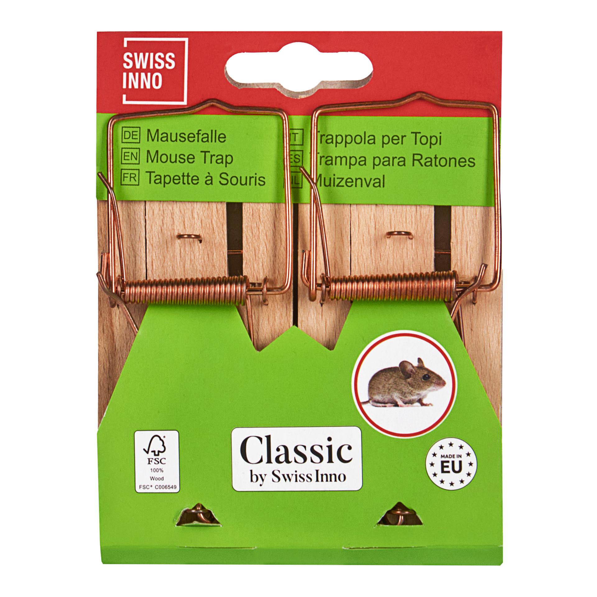 Holz-Mausefalle