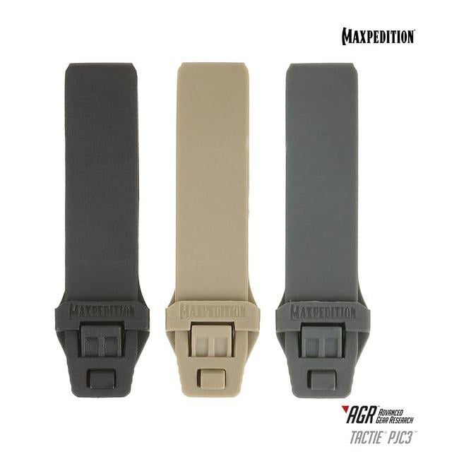 TacTie PJC3 Befestigungsband (6er Pack) - Schwarz