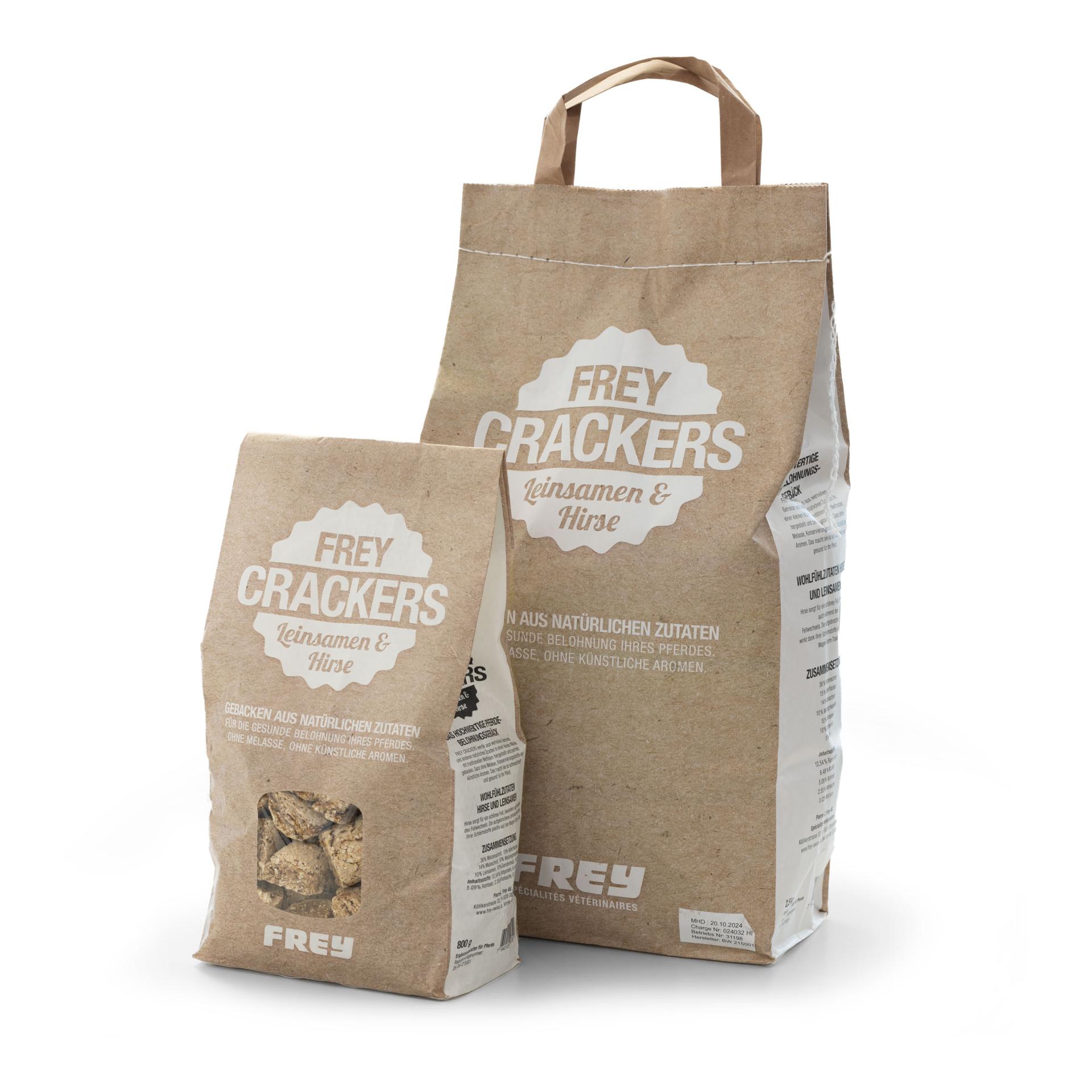 Frey Belohnungswürfel Crackers Hirse Leinsamen 