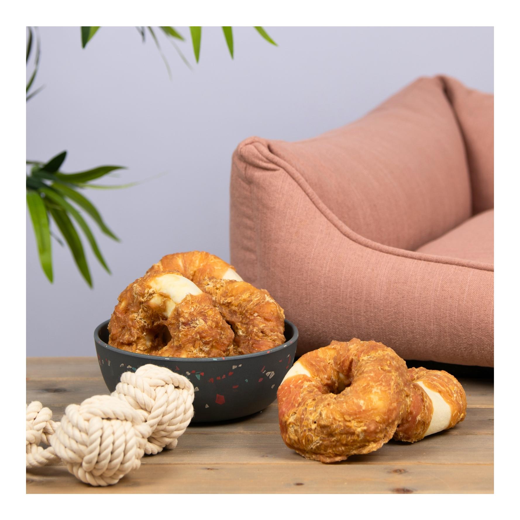 Kauringe mit Hühnerbruststreifen