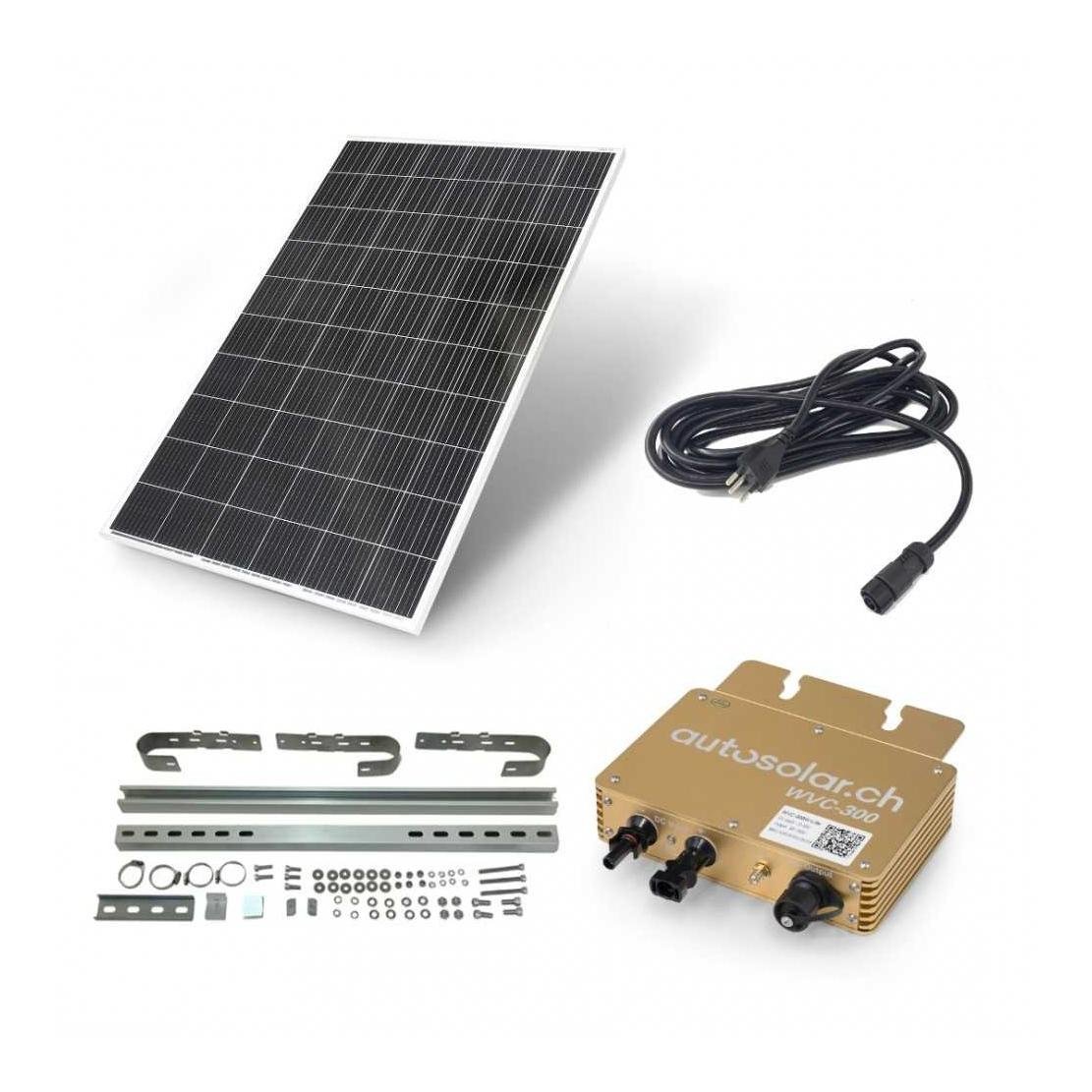 Centrale électrique de balcon de 335 watts