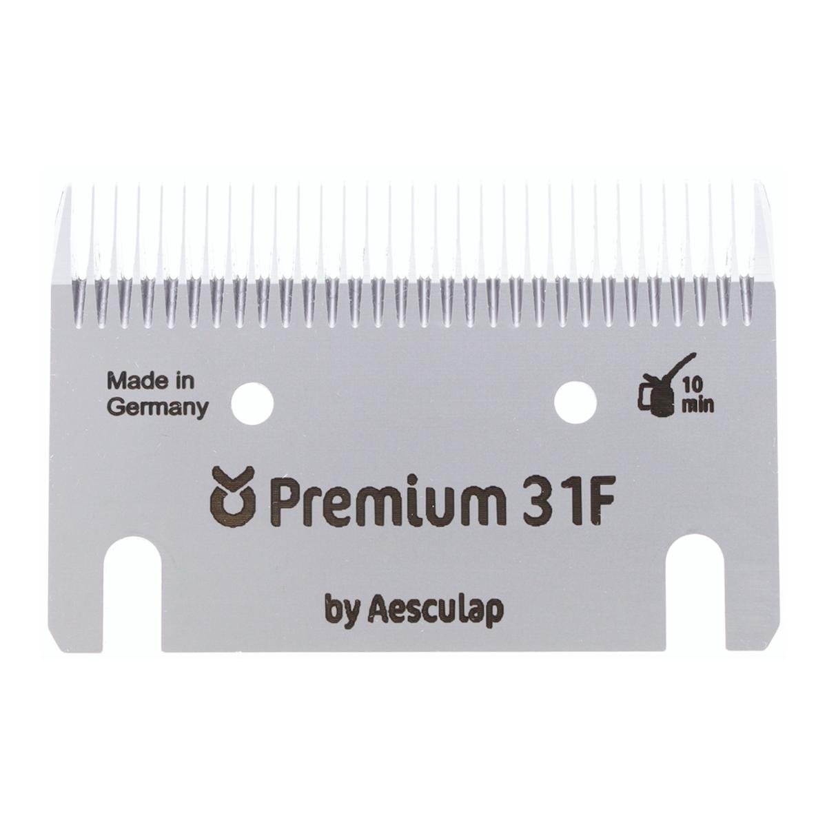 Schermesser-Set, Pferd, 31F/15 Zähne, hautnah