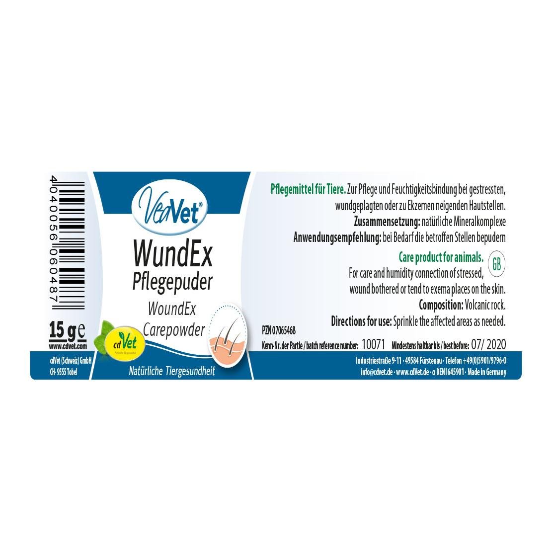 VeaVet WundEx Pflegepuder